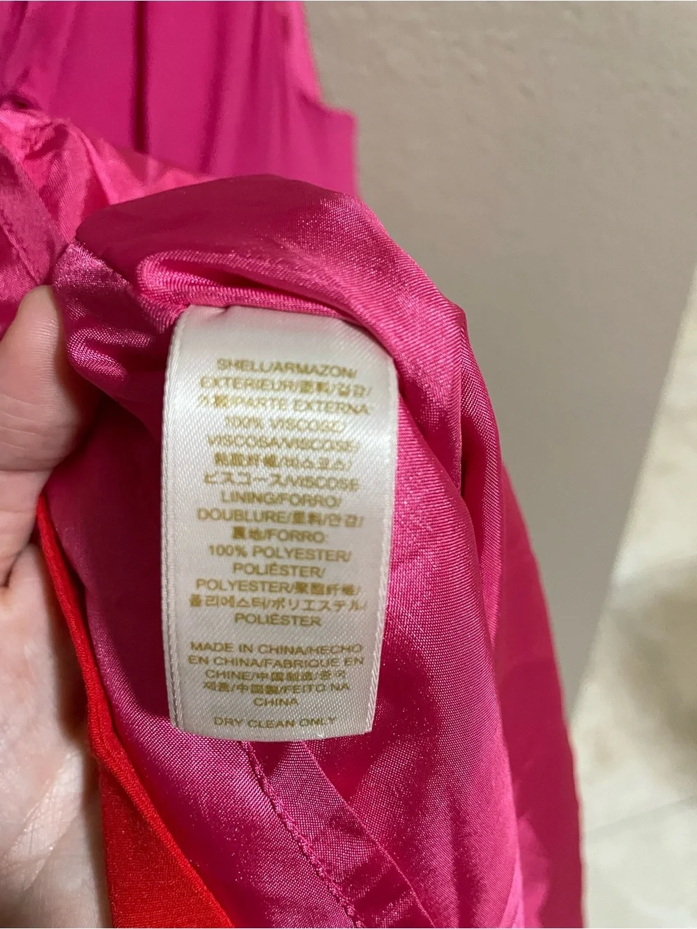 Kate Spade Pink Sleeveless Tie-Neck Dress
